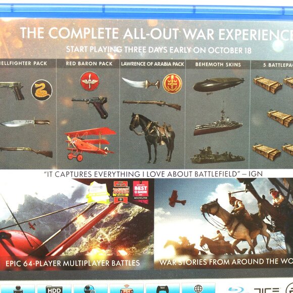 Battlefield 1: Early Enlister Deluxe Edition (SONY PlayStation 4, 2016) Tested - Picture 7 of 8